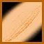Glowing orange corn icon