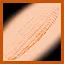 Glowing orange-red corn icon
