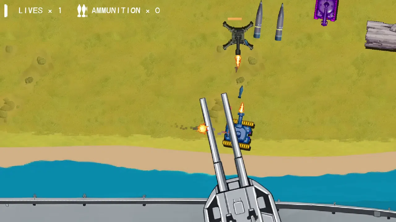 Tank Battle Salvo Screenshot 0
