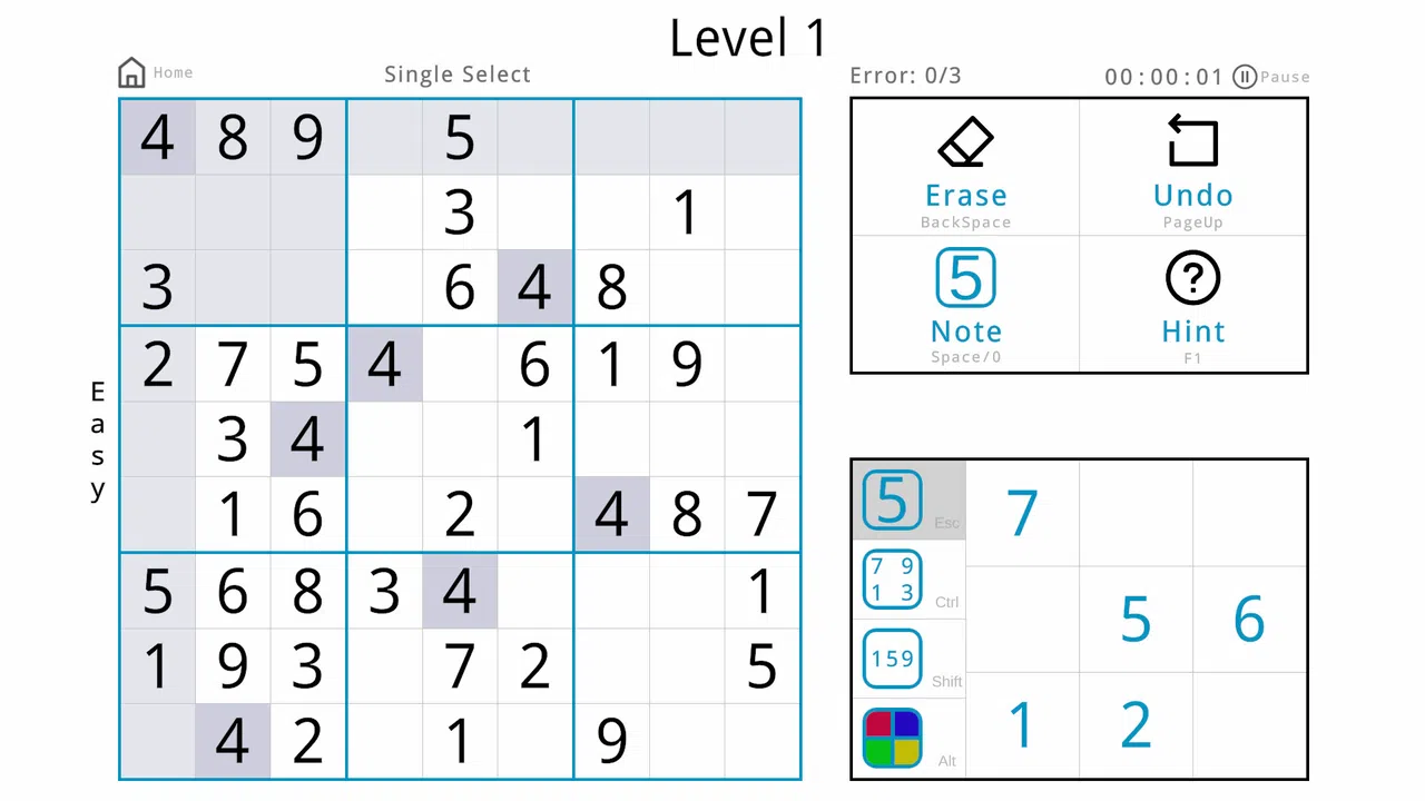 Minimalist Sudoku Screenshot 3