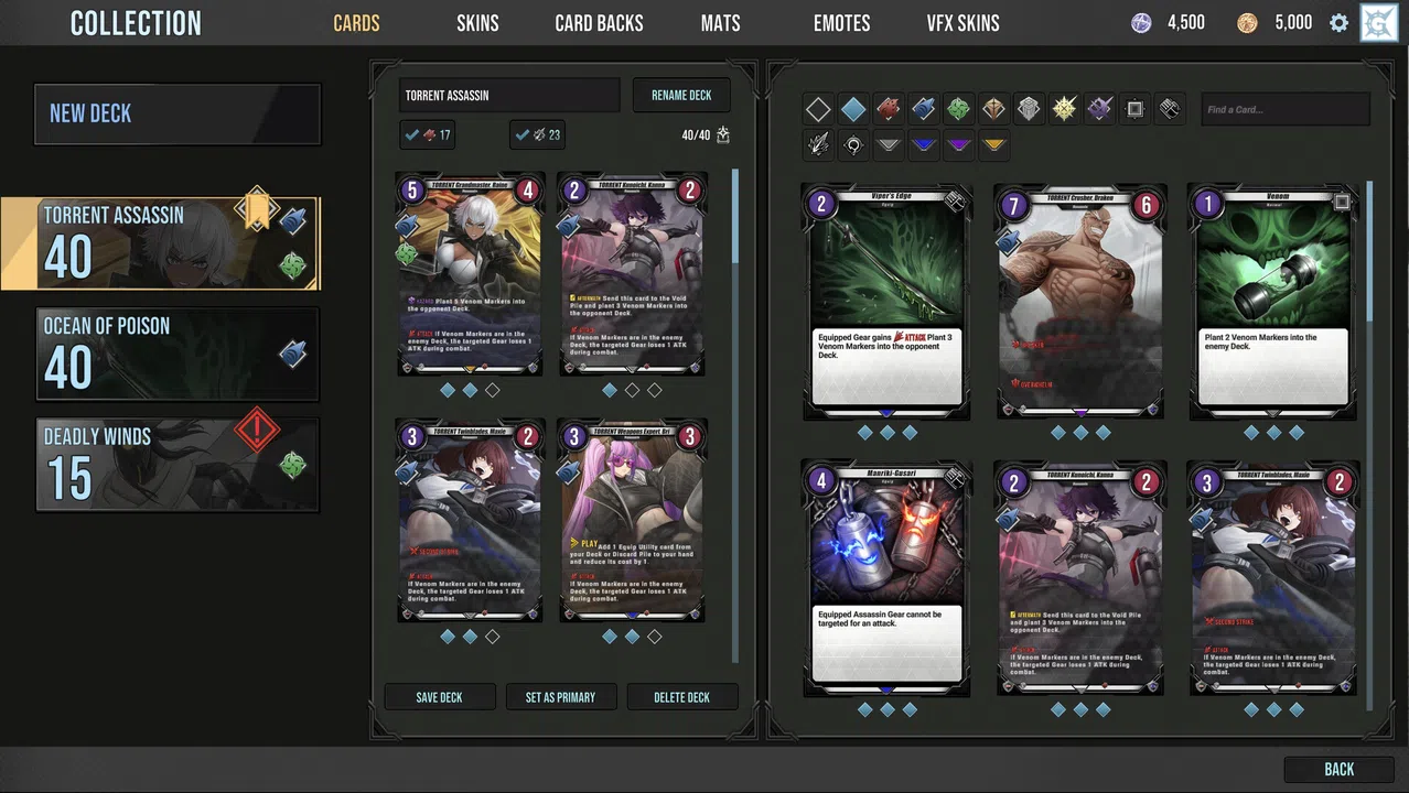 Gear Slayer CCG Screenshot 2