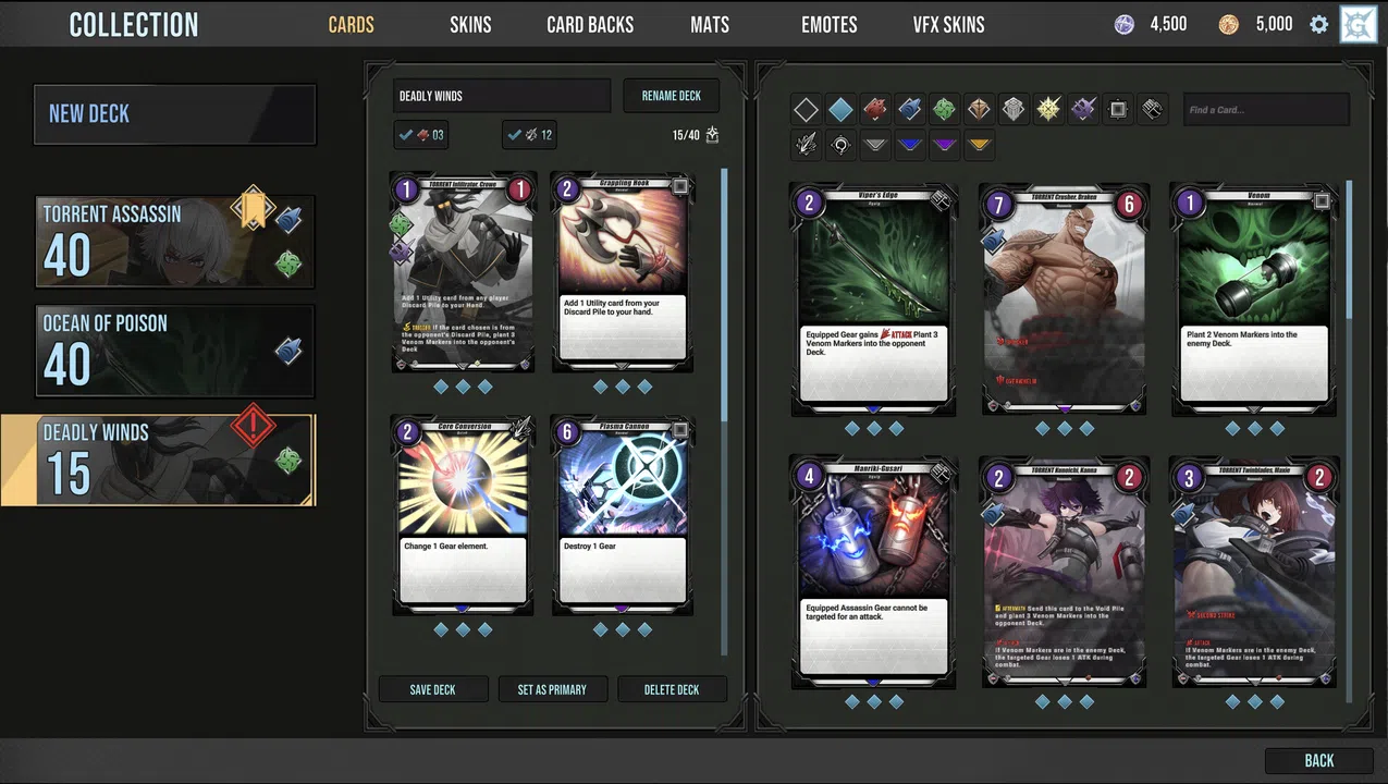 Gear Slayer CCG Screenshot 3