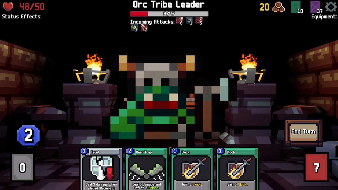 Prisoners of Ulag'Bol: A Dungeon Crawling Deckbuilder Screenshot 4