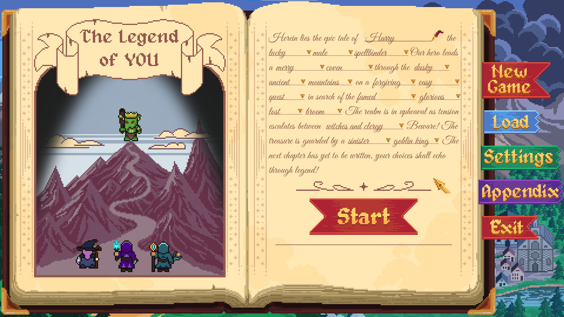 The Legend of You Screenshot 1