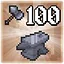 Craft 100 pieces of equipment icon