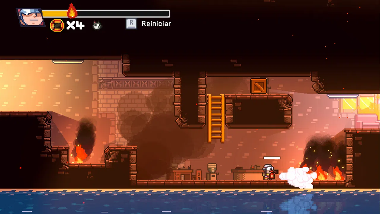 Fire Hero - Pixel Rescue Screenshot 1