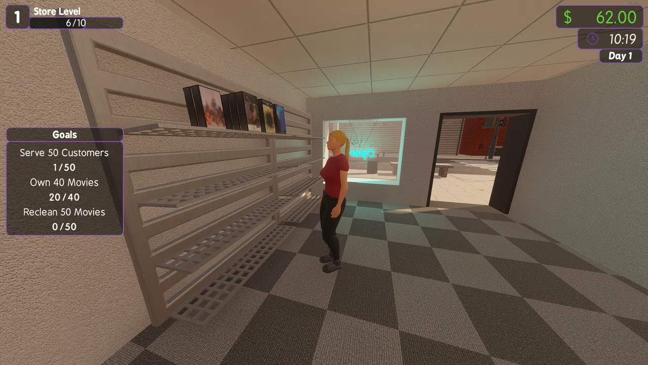 Rental Store Simulator: Prologue Screenshot 1