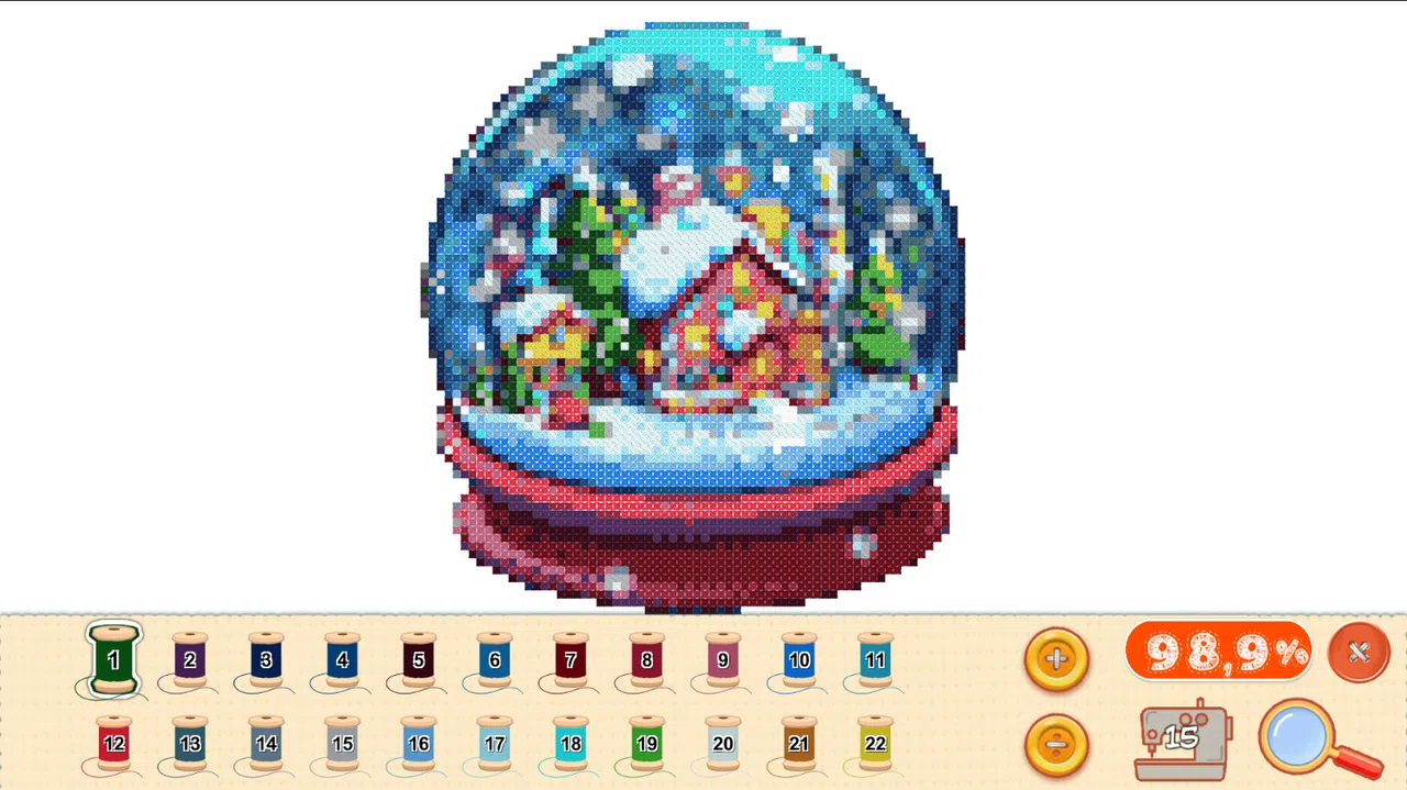 My Hobby Needlework Galore DLC - Winter Tale Screenshot 2