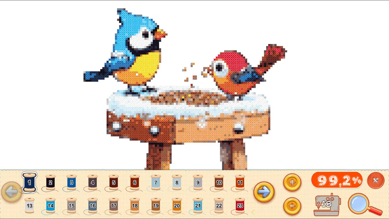 My Hobby Needlework Galore DLC - Winter Tale Screenshot 3
