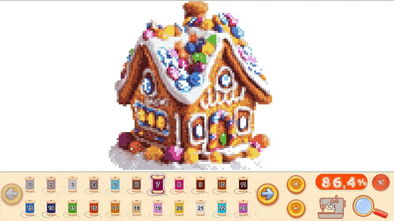 My Hobby Needlework Galore DLC - Winter Tale Screenshot 1