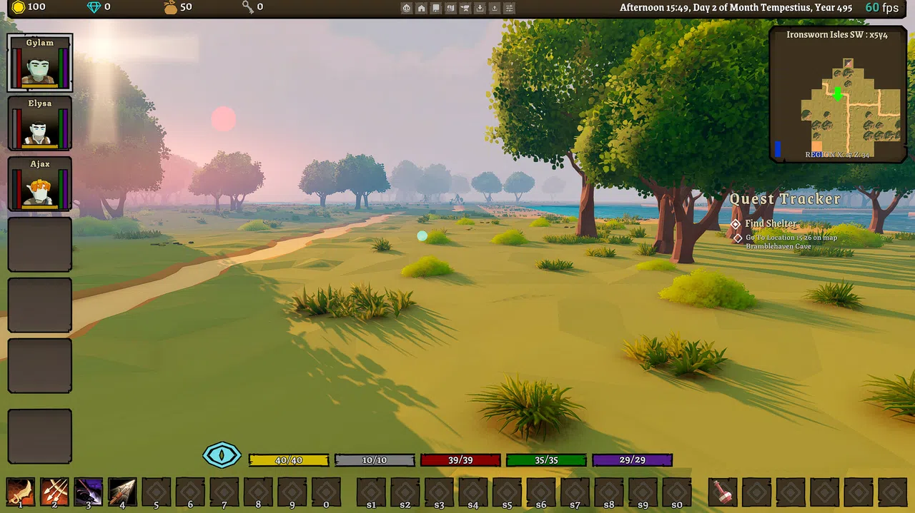 Descending: Curse of the Blood Crown Screenshot 1