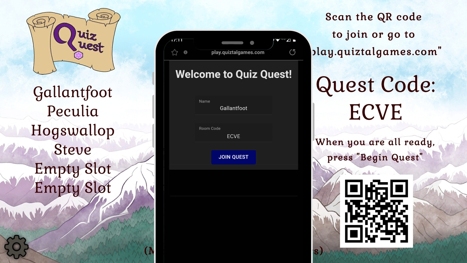 Quiz Quest Screenshot 1