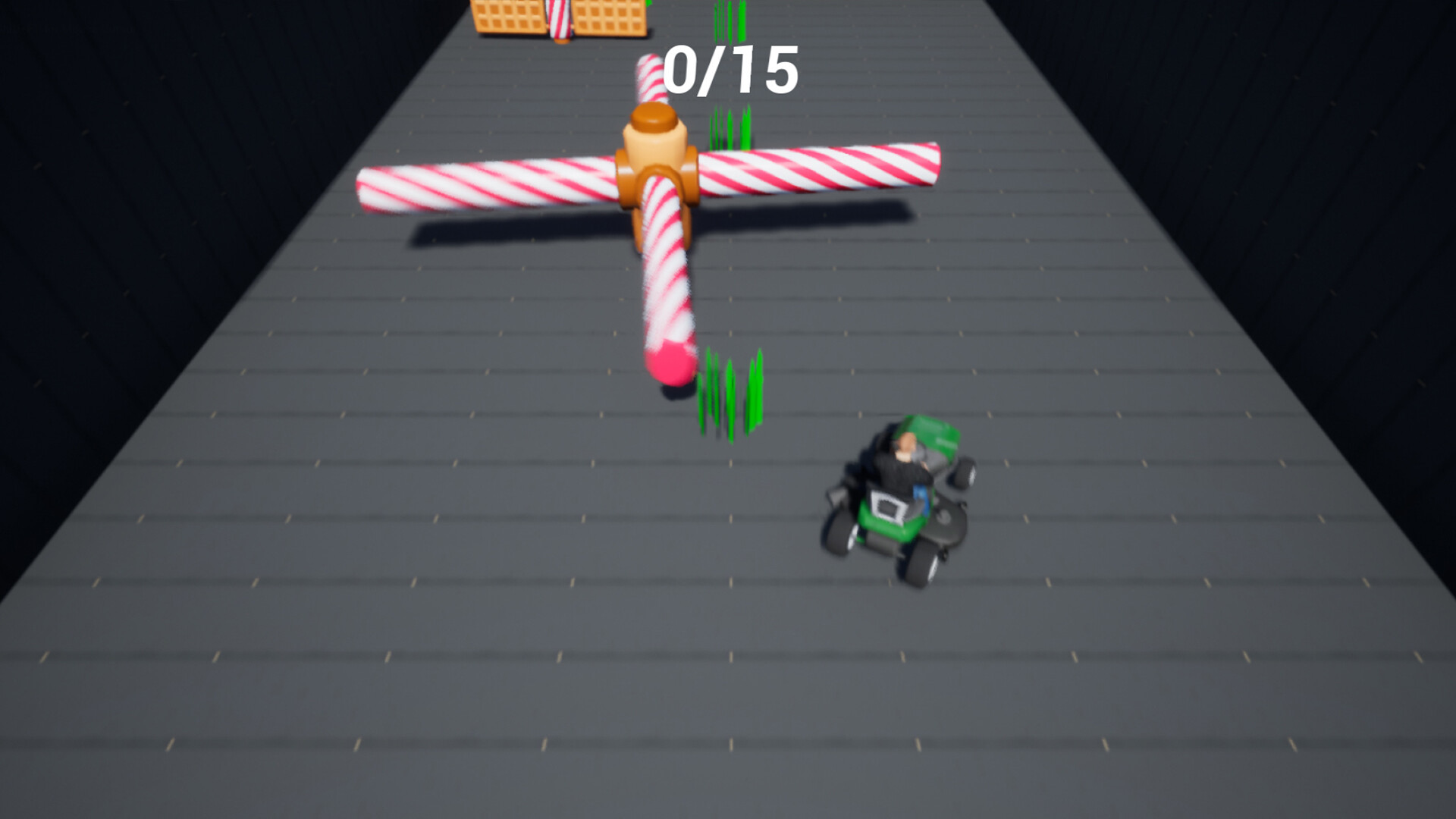Lawnmower game Ufo Chase 2 Screenshot 2
