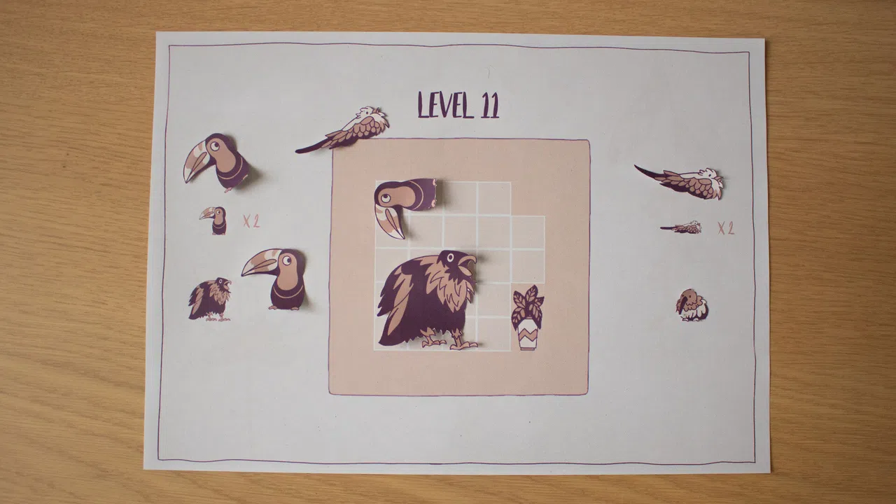 Birds Organized Neatly - Paper Edition Screenshot 4