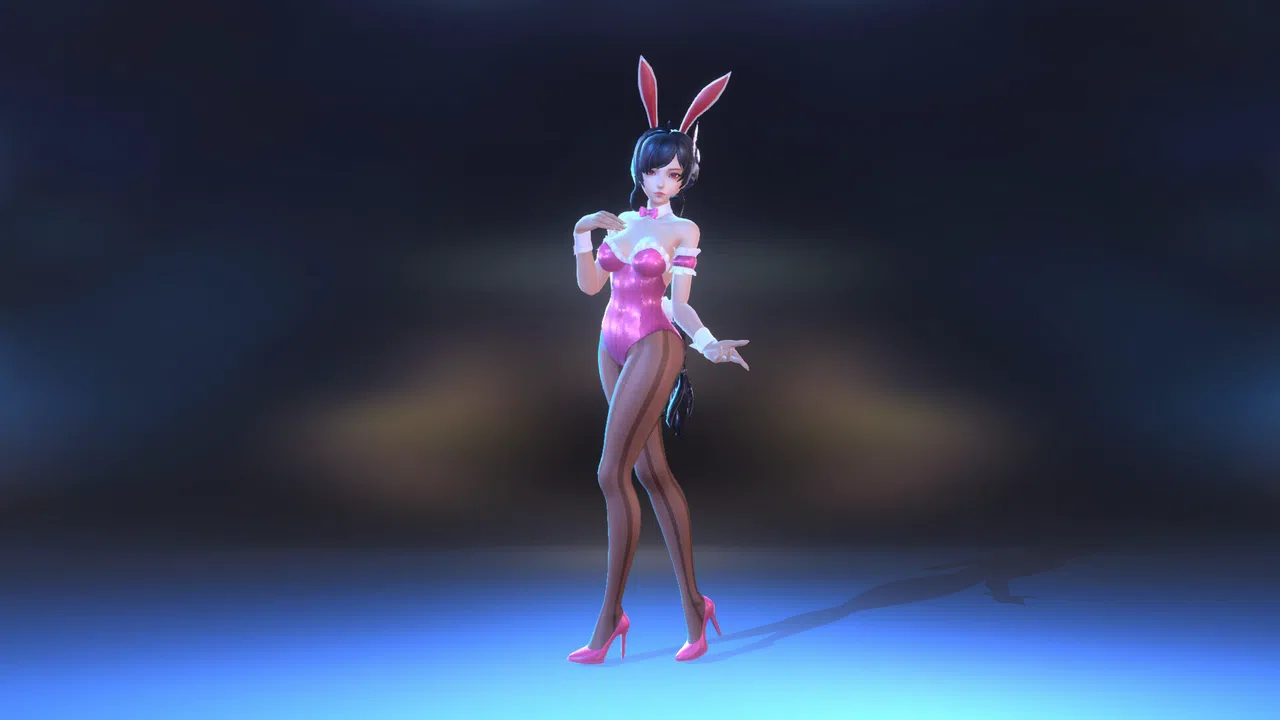 Angel Legion-DLC Bunny Girl (Pink) Screenshot 2