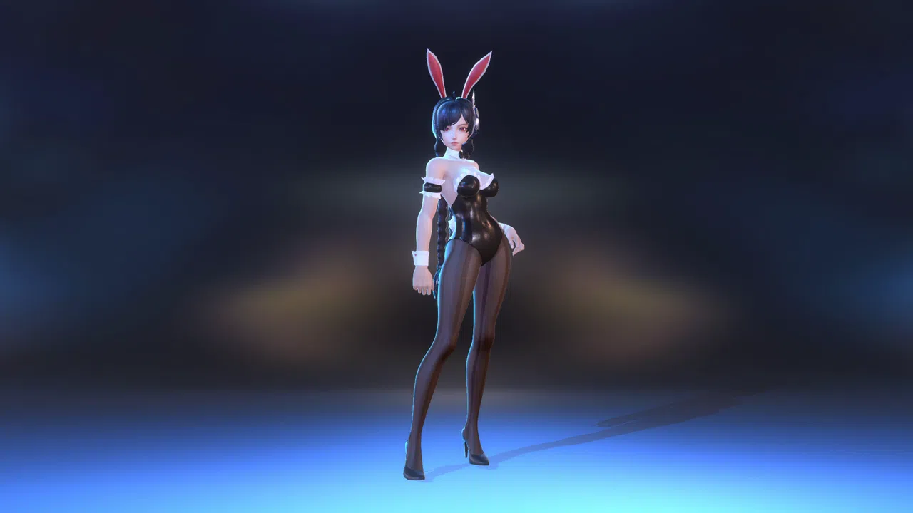Angel Legion-DLC Bunny Girl (Black) Screenshot 1