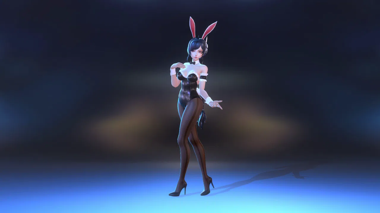 Angel Legion-DLC Bunny Girl (Black) Screenshot 3