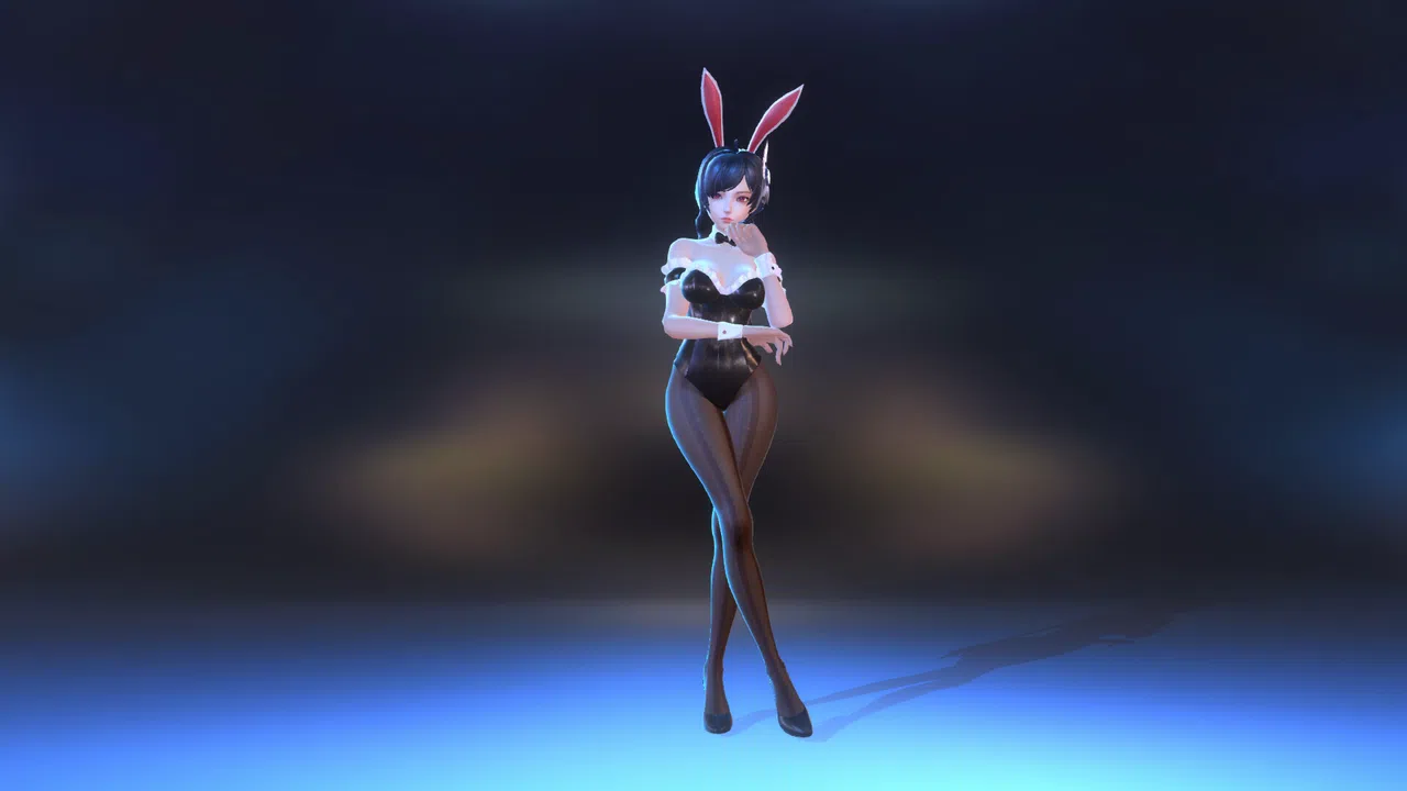 Angel Legion-DLC Bunny Girl (Black) Screenshot 4