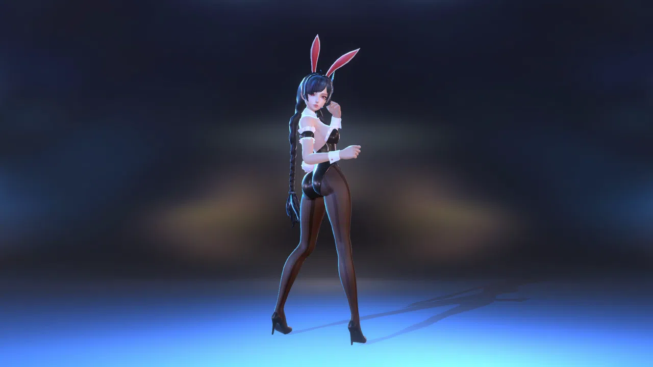 Angel Legion-DLC Bunny Girl (Black) Screenshot 2