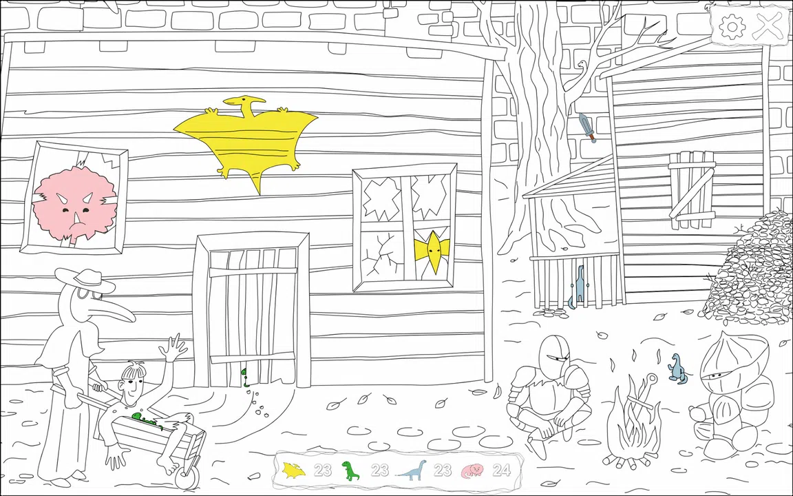 100 Hiddensaurs - Medieval Screenshot 1