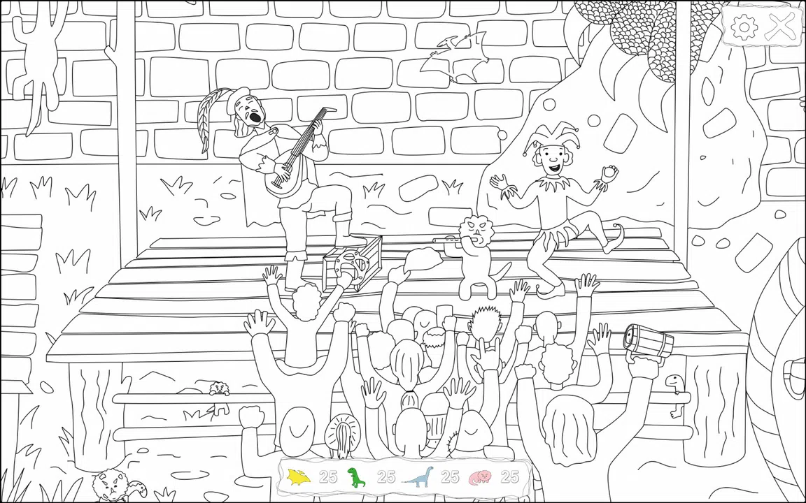 100 Hiddensaurs - Medieval Screenshot 4