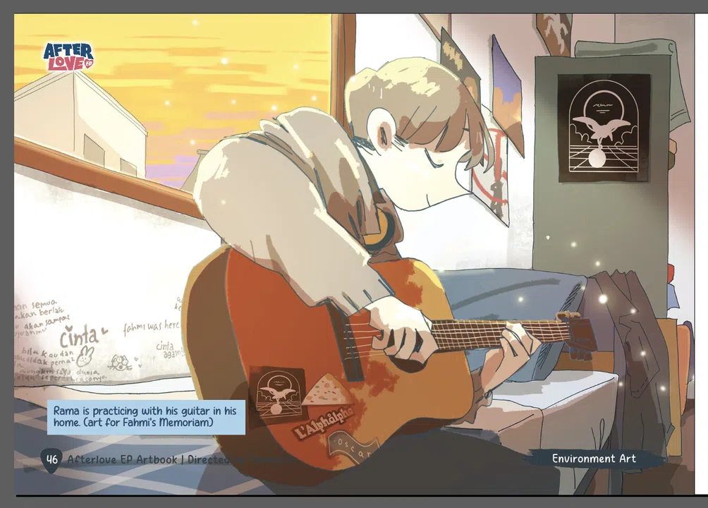 Afterlove EP - Artbook Screenshot 2
