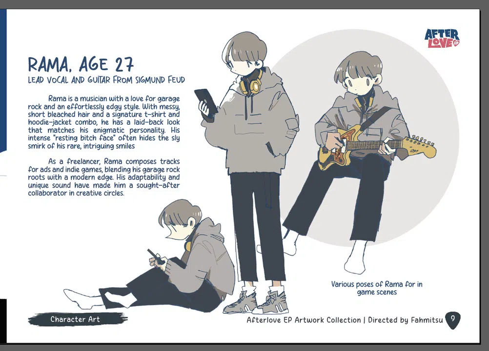 Afterlove EP - Artbook Screenshot 1