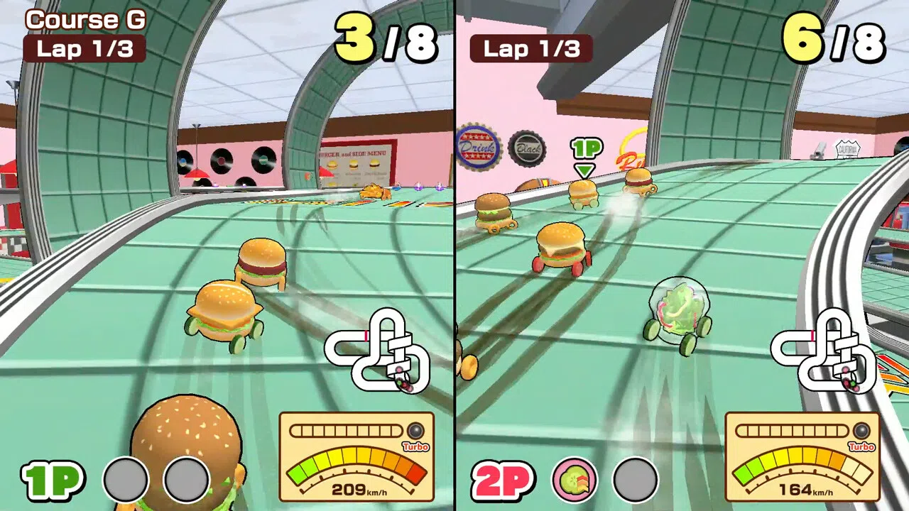 BURGER RACE Screenshot 3