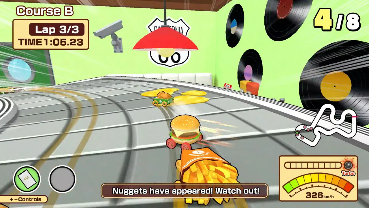 BURGER RACE Screenshot 0