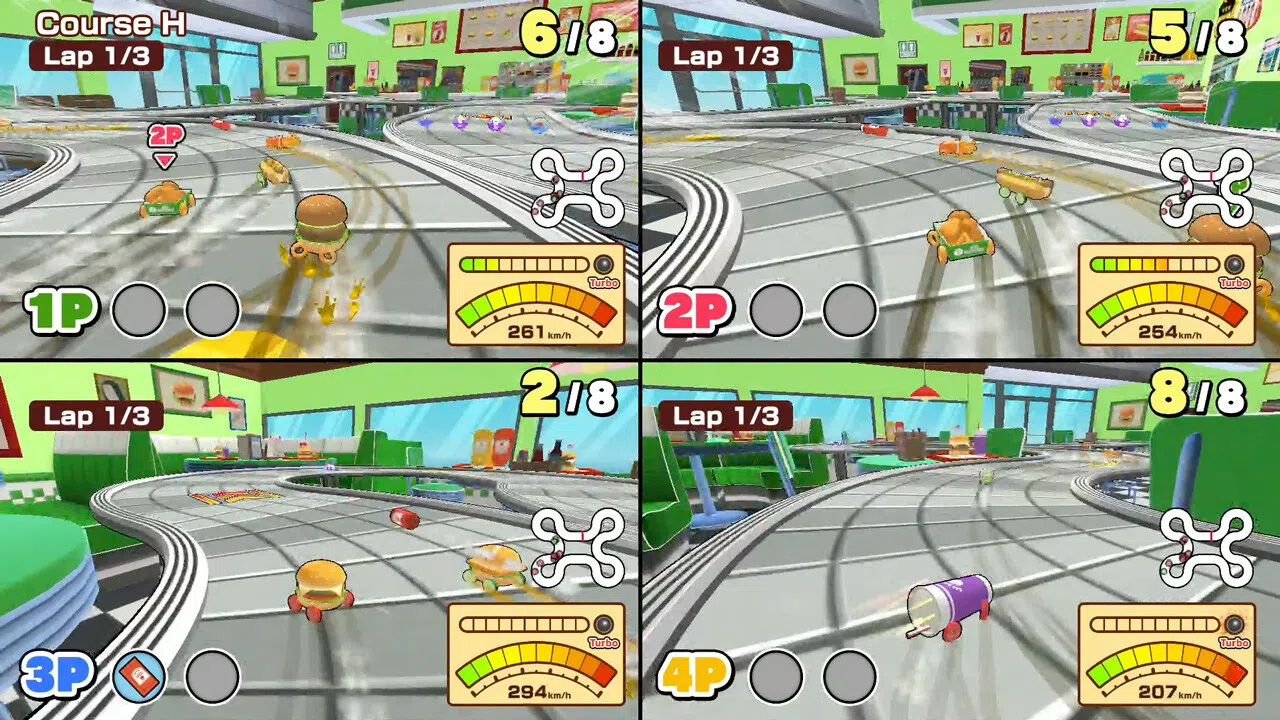 BURGER RACE Screenshot 4