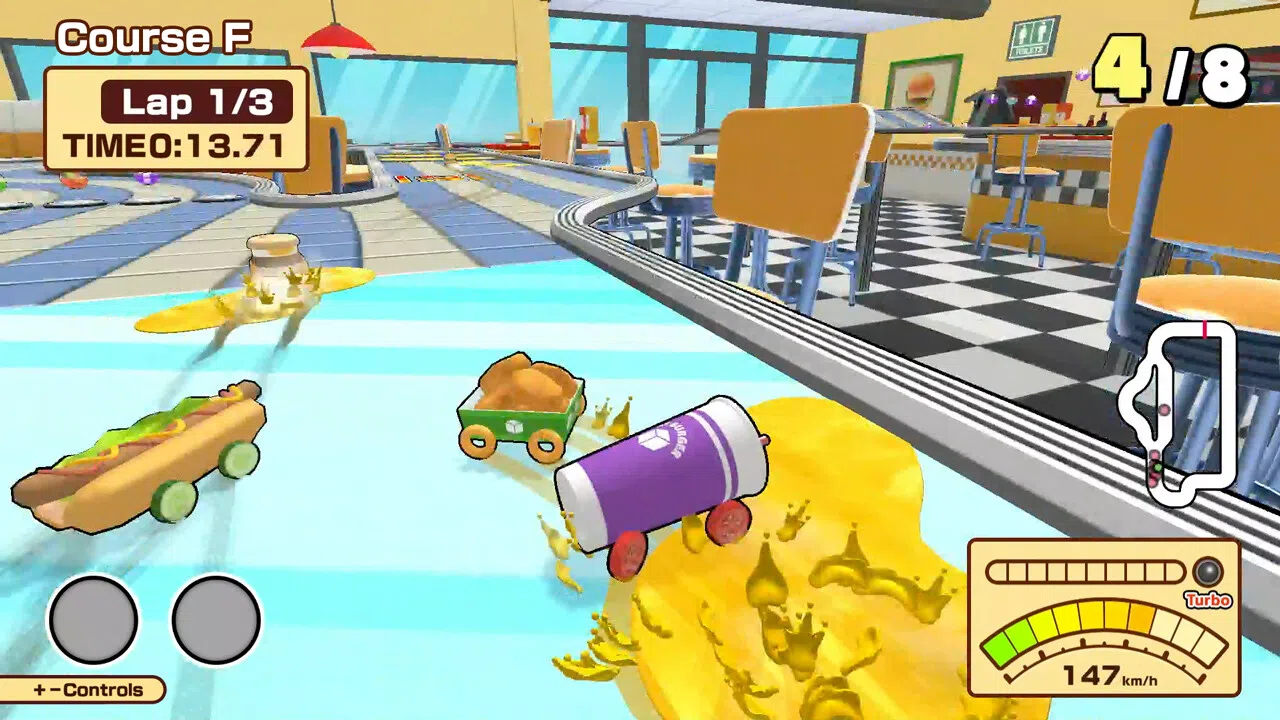 BURGER RACE Screenshot 2