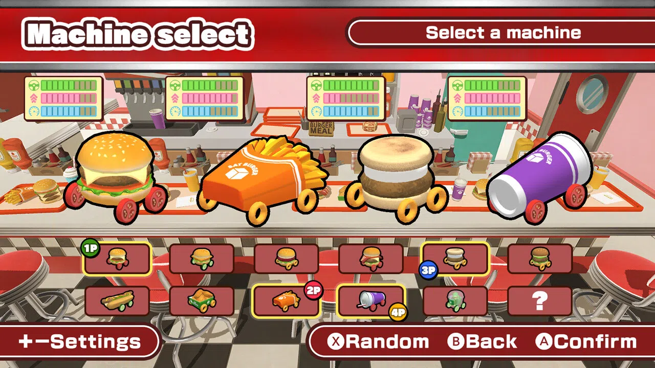 BURGER RACE Screenshot 1