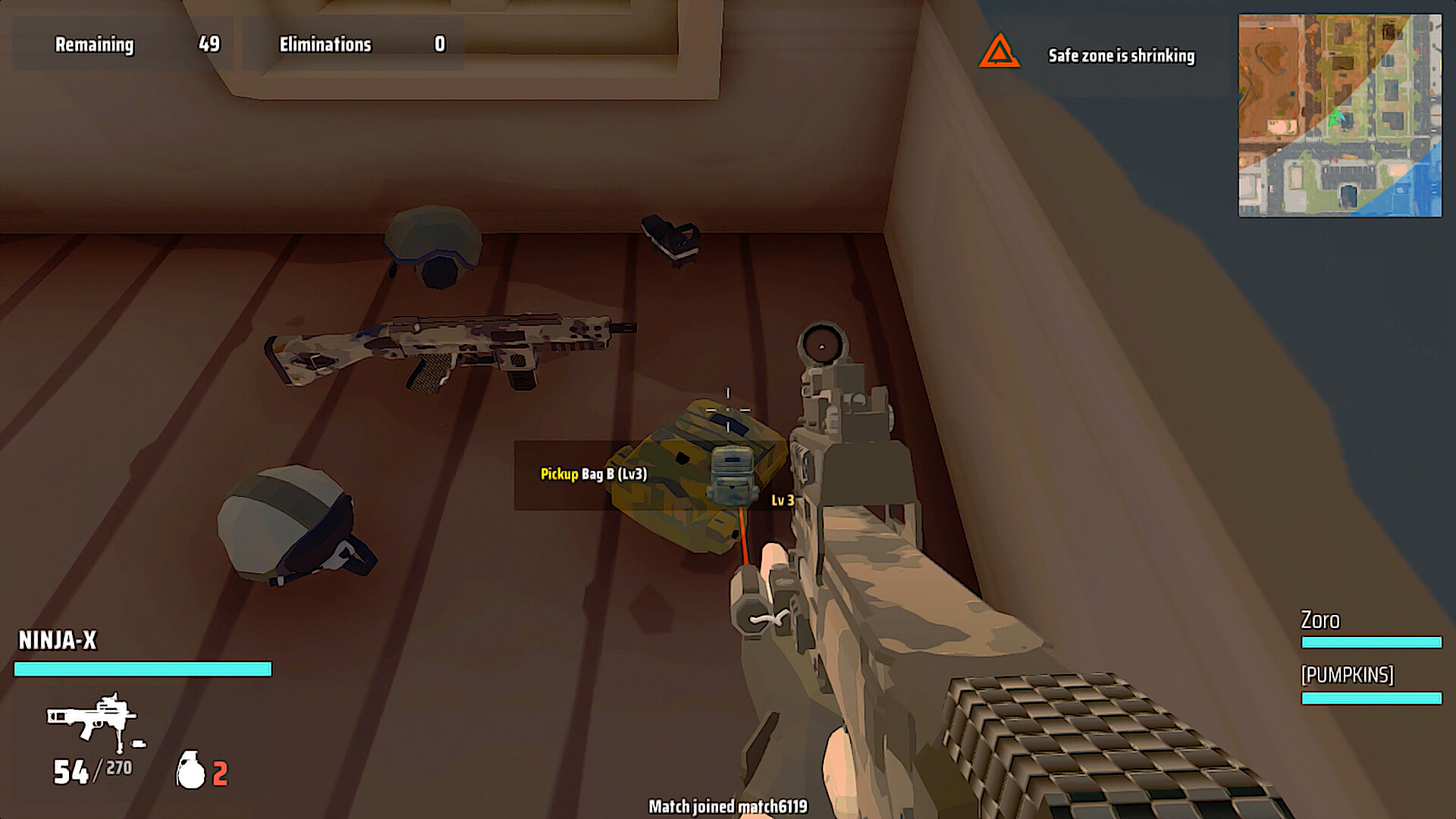 Polygon Bit Battle Royale Screenshot 10