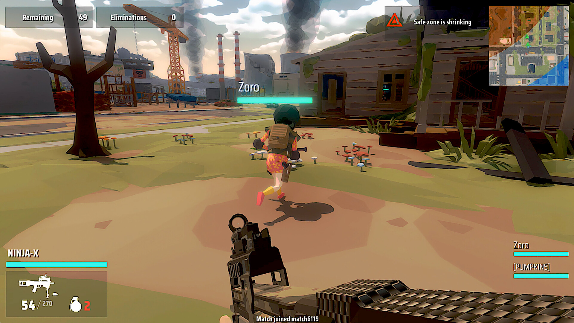 Polygon Bit Battle Royale Screenshot 5