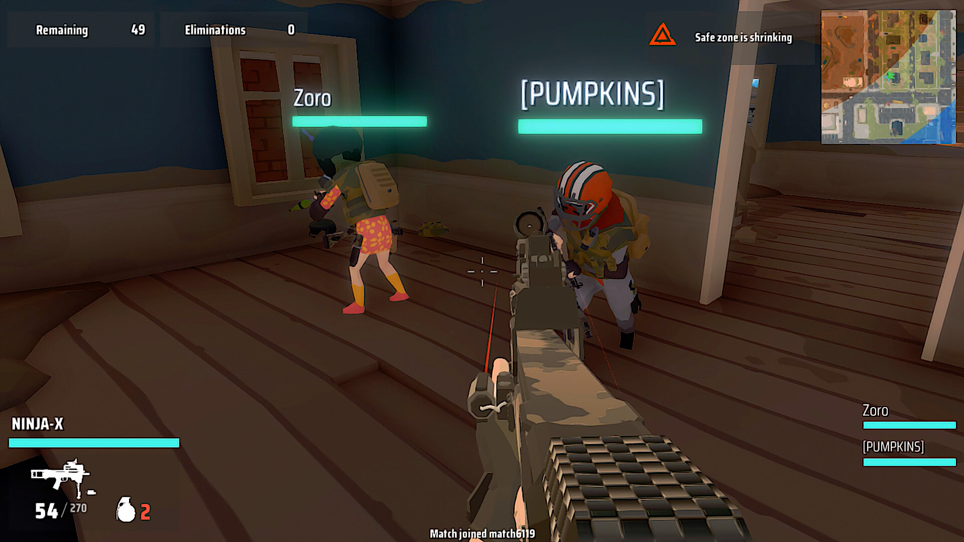 Polygon Bit Battle Royale Screenshot 12