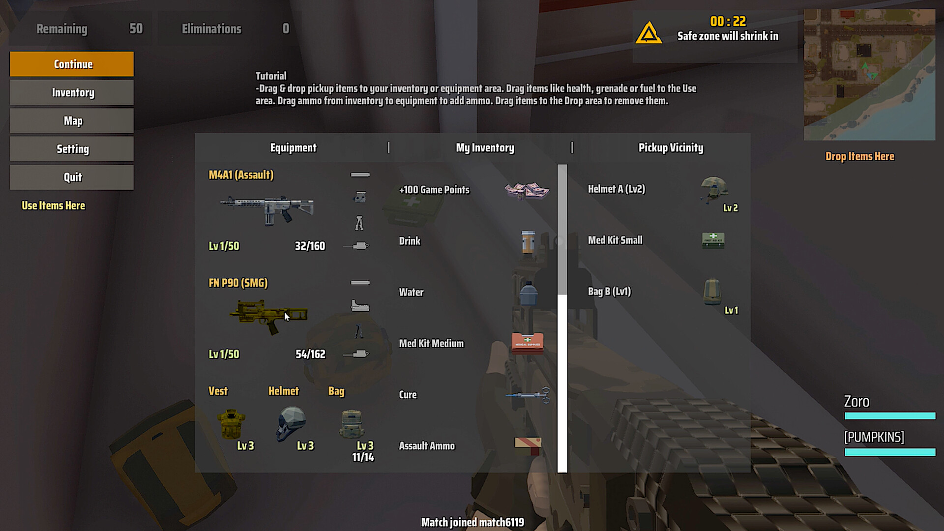 Polygon Bit Battle Royale Screenshot 11