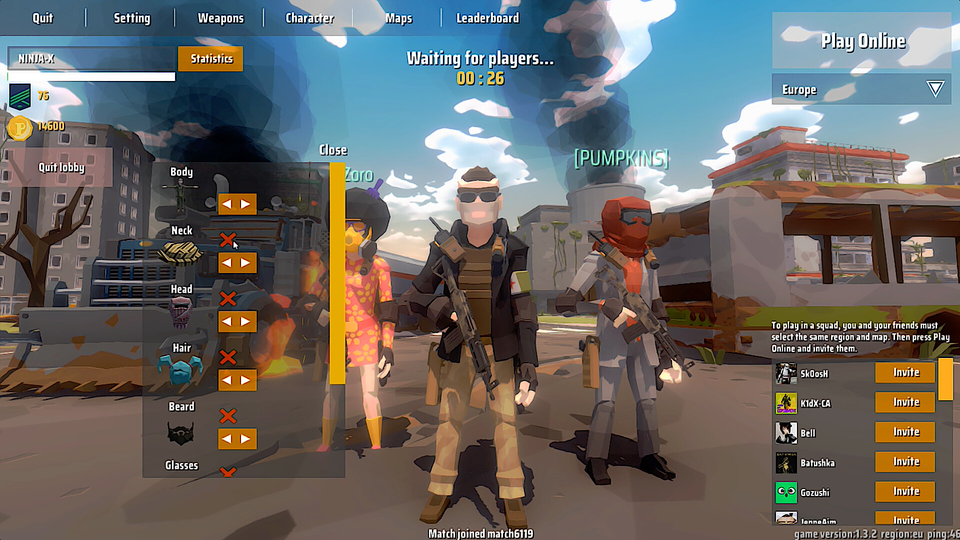 Polygon Bit Battle Royale Screenshot 8