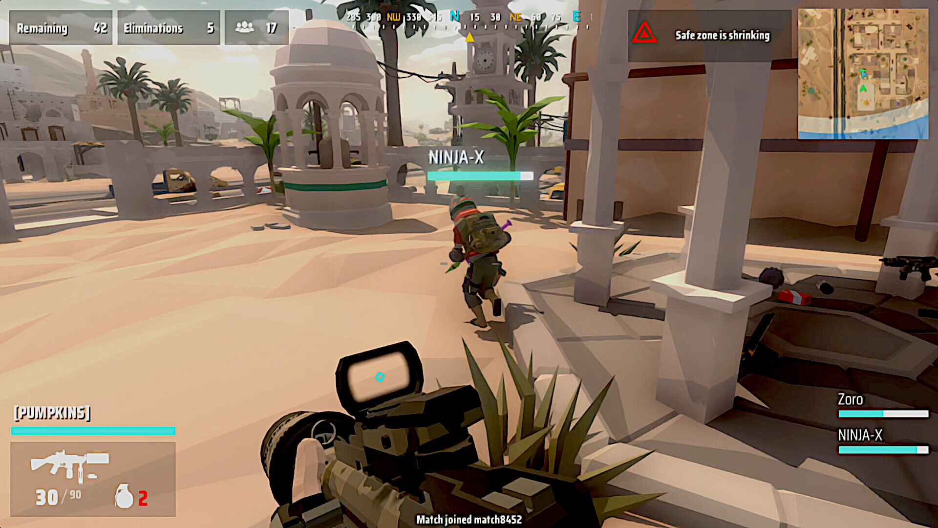 Polygon Bit Battle Royale Screenshot 7