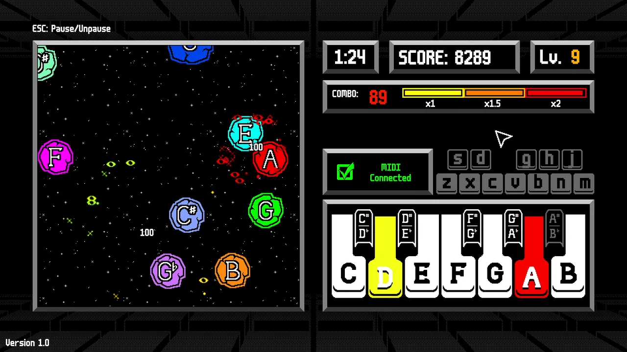 Musical Meteors Screenshot 4