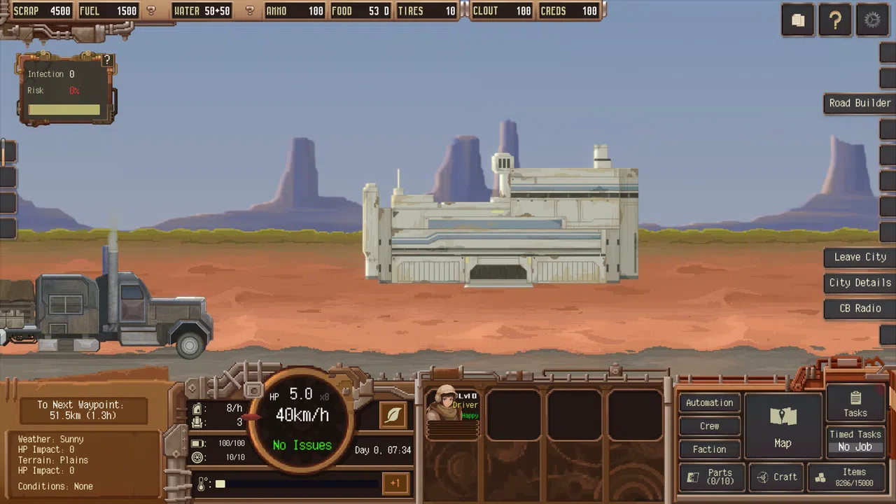 Dustland Delivery: Road Builder Screenshot 0