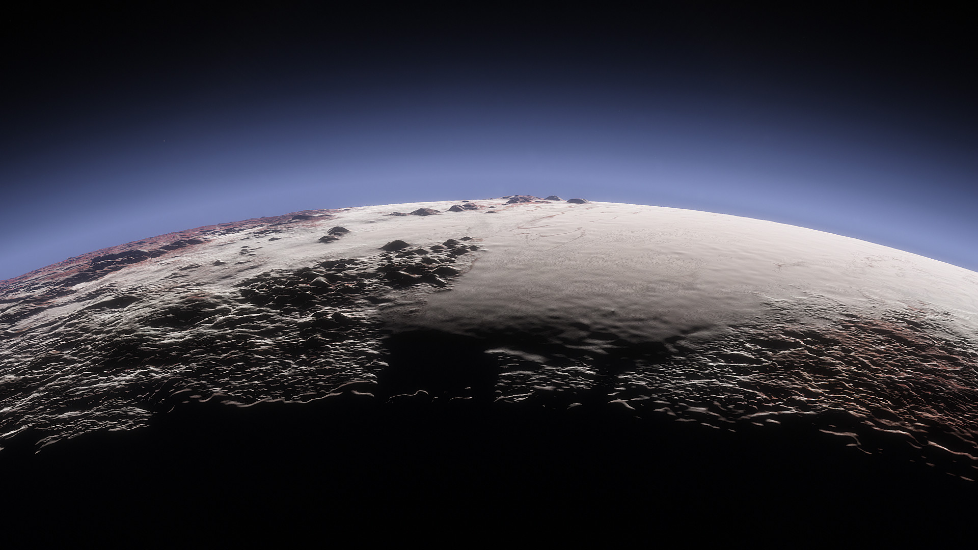 SpaceEngine - Pluto System HD Screenshot 1