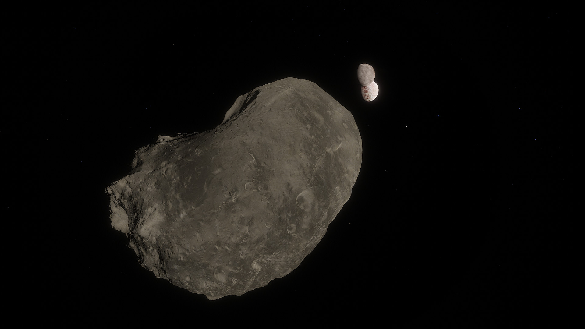 SpaceEngine - Pluto System HD Screenshot 13
