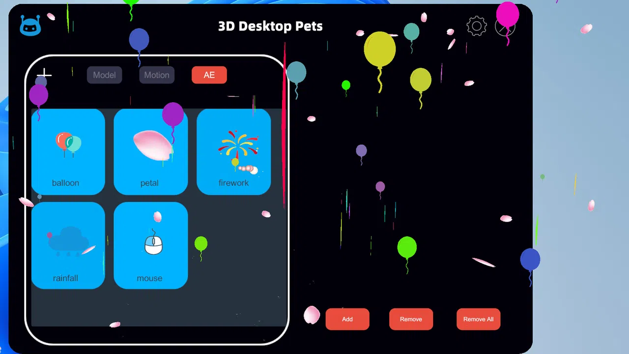 3D Desktop Pets Screenshot 3