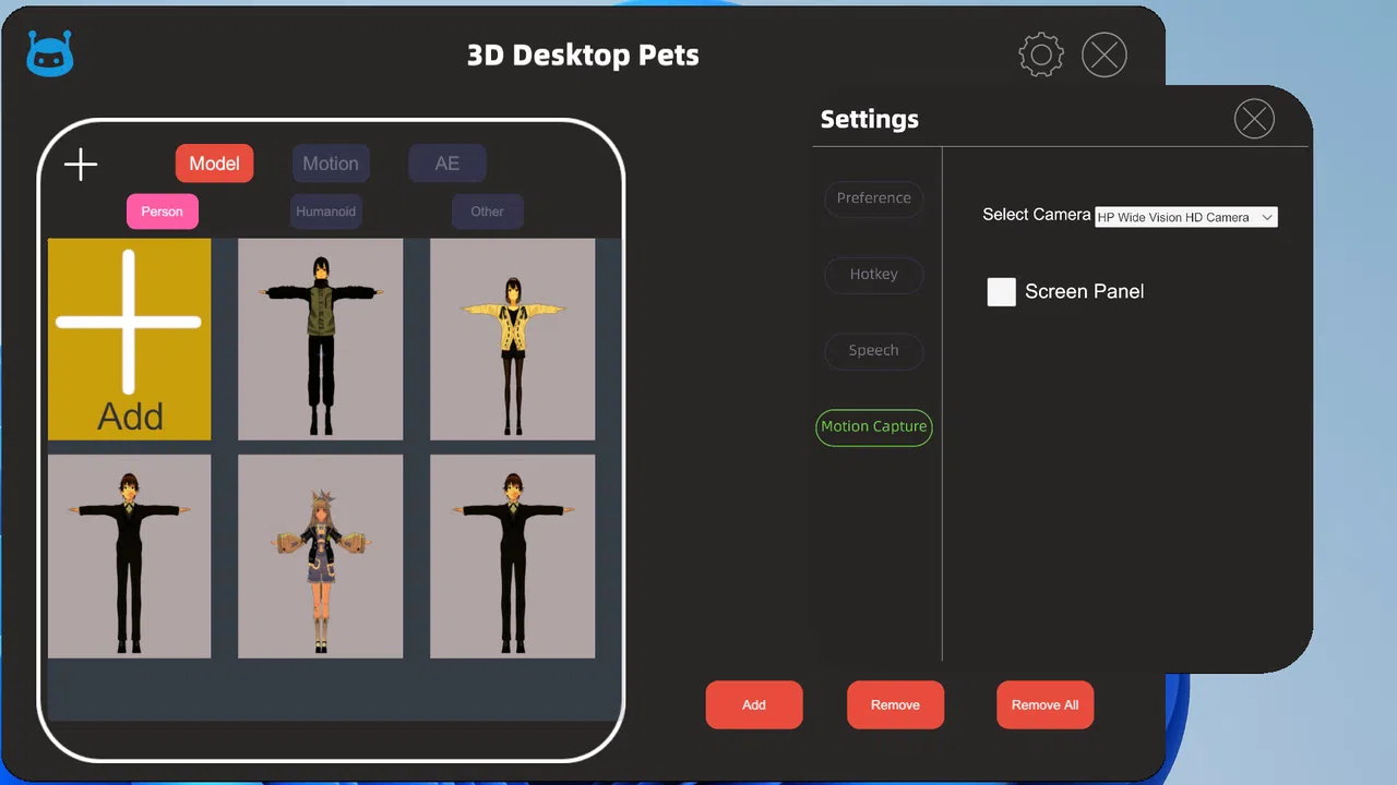 3D Desktop Pets Screenshot 4