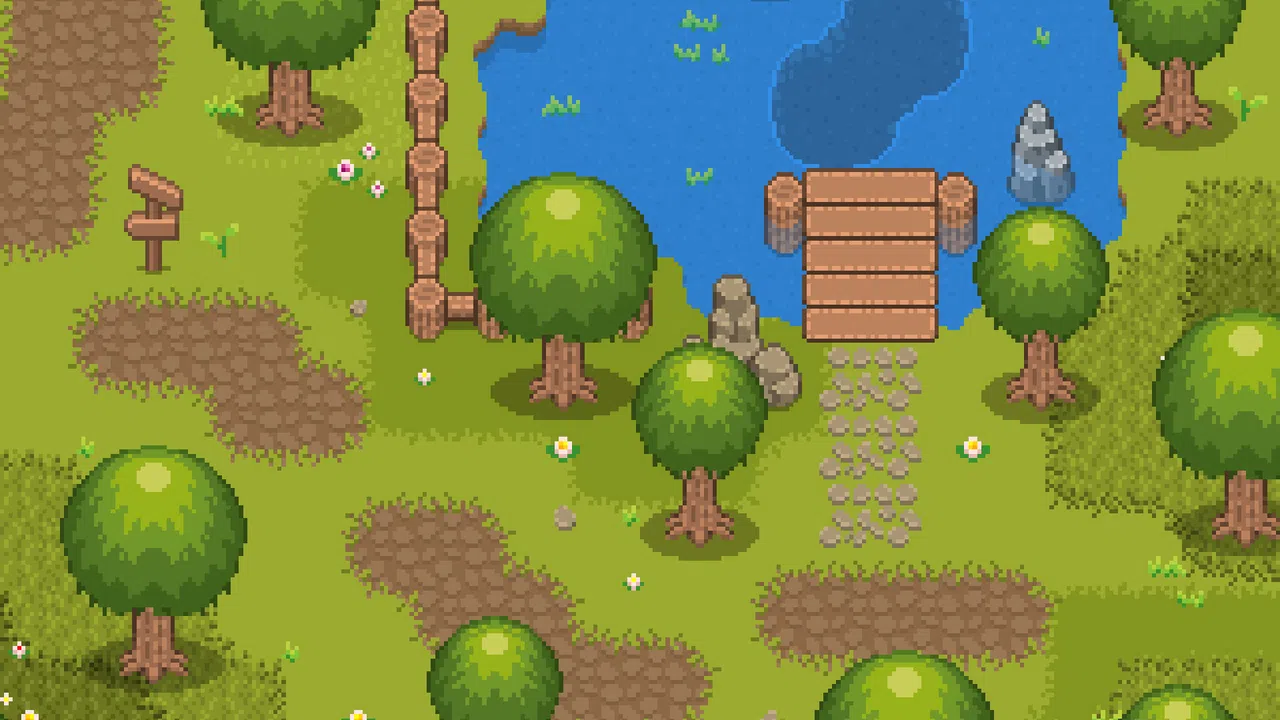RPG Maker MV - Summerwind Saga - Grasslands 4 Seasons Screenshot 2