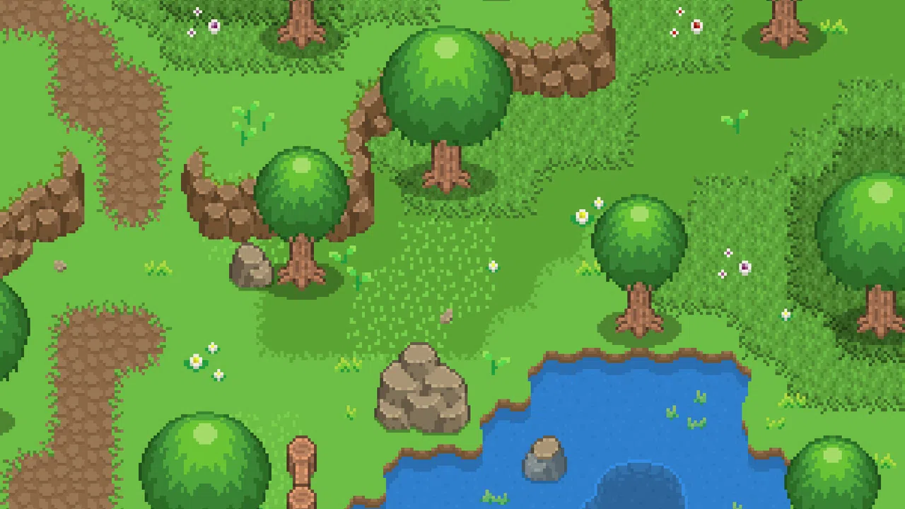 RPG Maker MV - Summerwind Saga - Grasslands 4 Seasons Screenshot 1