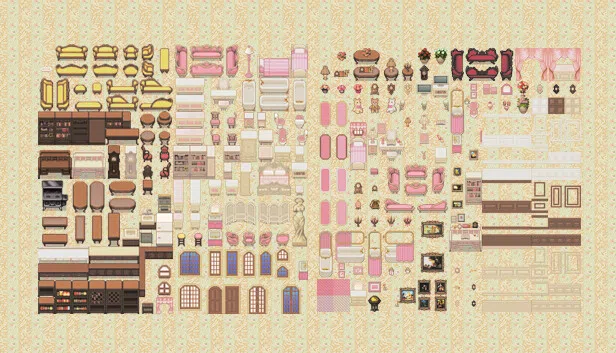 RPG Maker MZ - A Touch of Opulence Tileset Screenshot 1