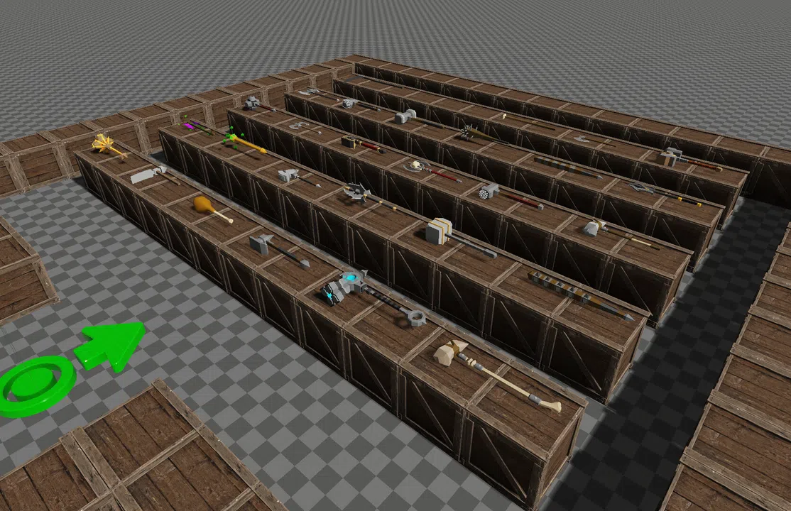 GameGuru MAX - Low Poly Quartermasters Arsenal Screenshot 2