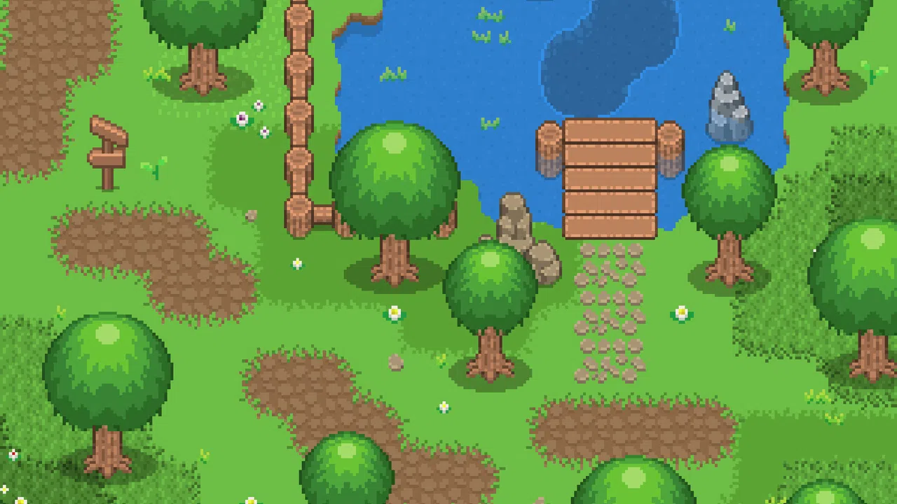 RPG Maker MZ - Summerwind Saga - Grasslands 4 Seasons Screenshot 0