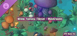 RPG Maker MZ - Winlu Fantasy Tileset - Mushroom